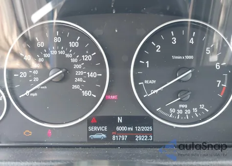 2016 BMW 320I xDrive из США, поврежденный, VIN WBA8E5G55GNU20057